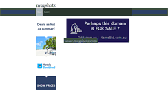 Desktop Screenshot of mugshotz.com